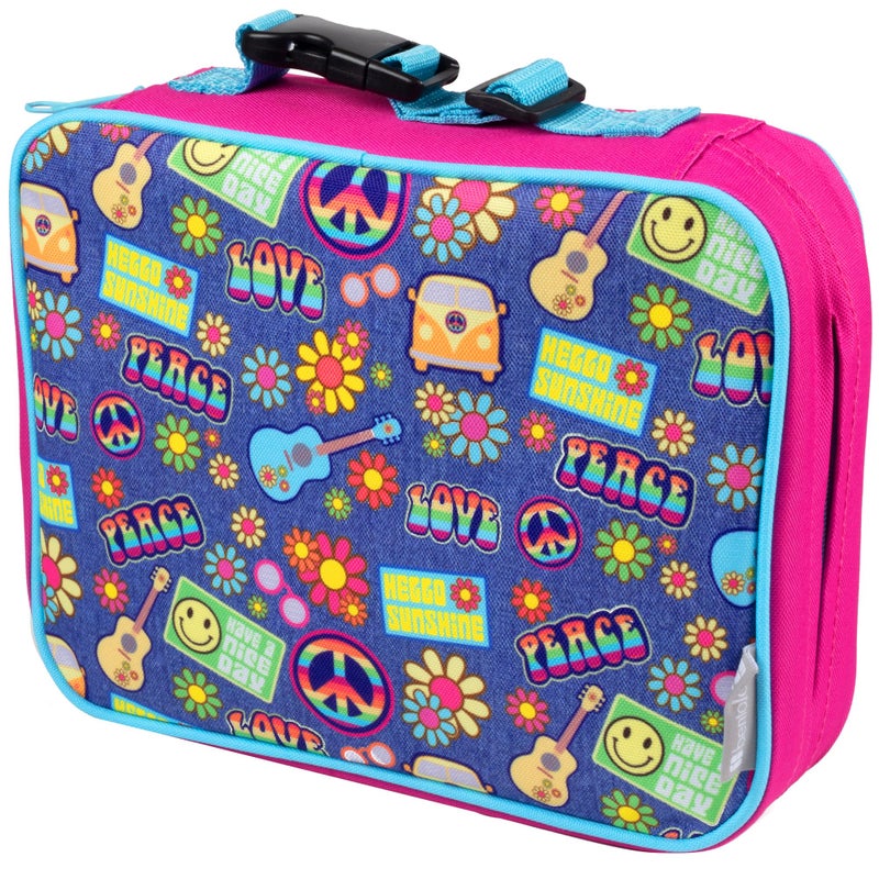 Bentology Insulated Lunch Bag for Kids & Adults- Reusable Thermal Sleeve w Clip on Handle- Easy to Clean Water-Resistant Lunchbox Tote- Mini Cooler Bag for Work School, Picnic, Daycare- Back to School - Image 1